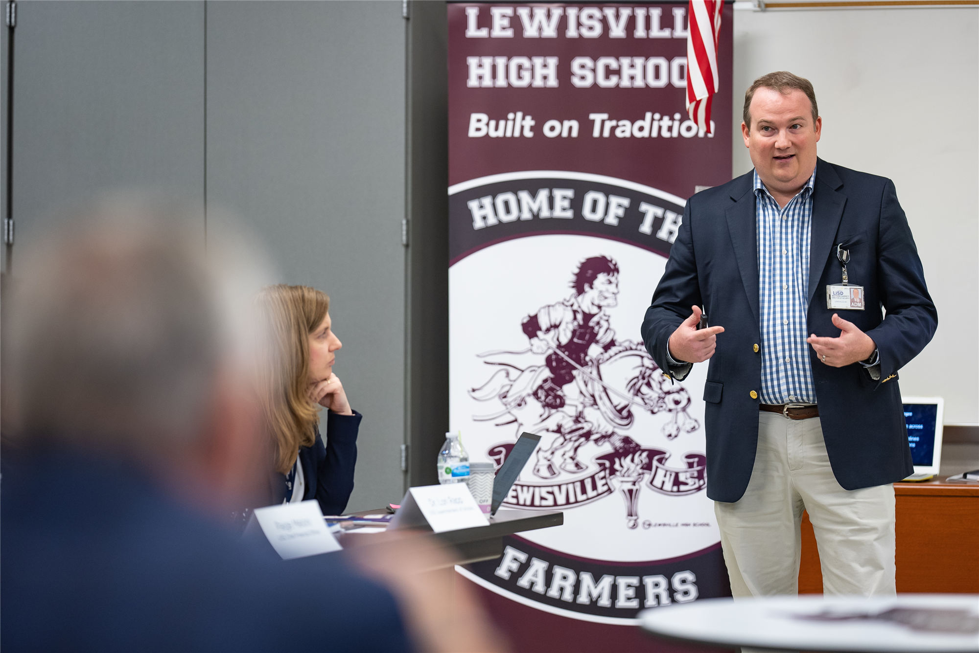 Safety and Security Director Matt Garrett discusses current and future needs to keep LISD students and campuses safe
